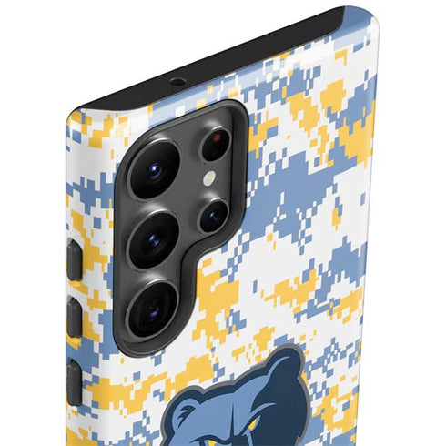 NBA Memphis Grizzlies Digi Camo Galaxy S23 Ultra Pro Case