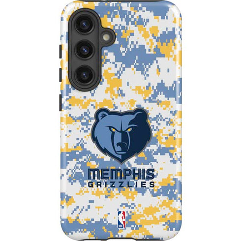 NBA Memphis Grizzlies Digi Camo Galaxy S25 Impact Case