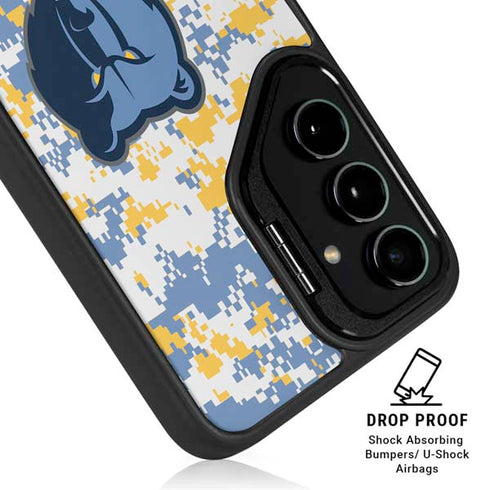 NBA Memphis Grizzlies Digi Camo Galaxy S25 Kickstand Case