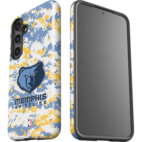 NBA Memphis Grizzlies Digi Camo Galaxy S25 Plus Impact Case