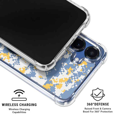 NBA Memphis Grizzlies Digi Camo Galaxy S25 Clear Case