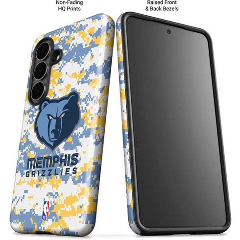 NBA Memphis Grizzlies Digi Camo Galaxy S26 Impact Case