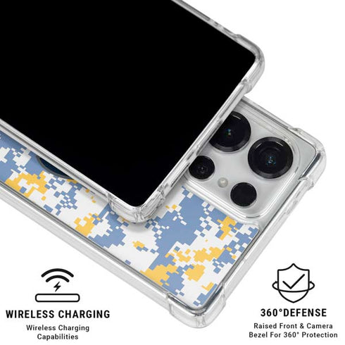 NBA Memphis Grizzlies Digi Camo Galaxy S26 Ultra Clear Case