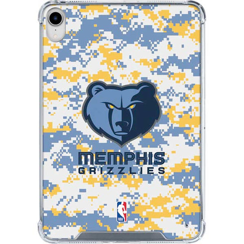 NBA Memphis Grizzlies Digi Camo iPad 11th Gen (2025) Clear Case