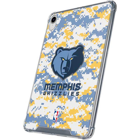 NBA Memphis Grizzlies Digi Camo iPad 11th Gen (2025) Clear Case