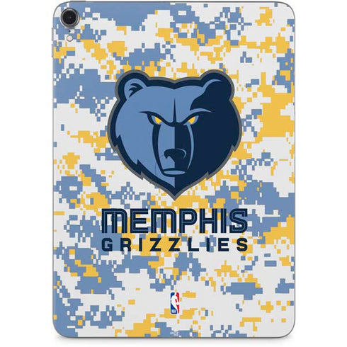 NBA Memphis Grizzlies Digi Camo Apple iPad Pro Skin