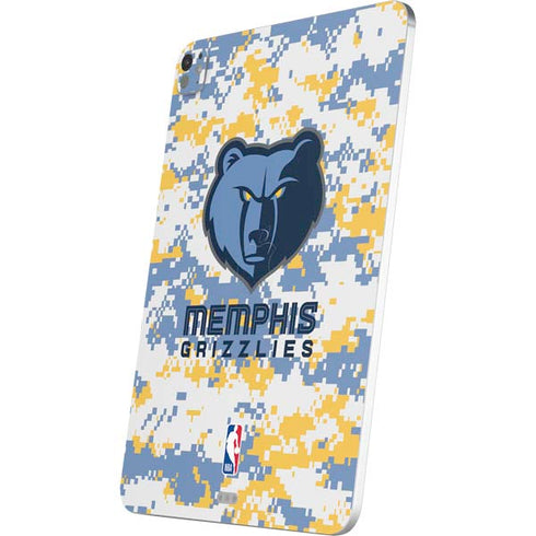 NBA Memphis Grizzlies Digi Camo iPad Pro 13in M4 (2024) Skin