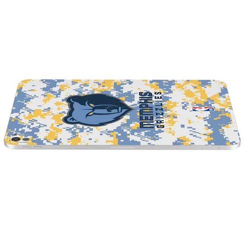 NBA Memphis Grizzlies Digi Camo iPad Pro 13in M4 (2024) Skin