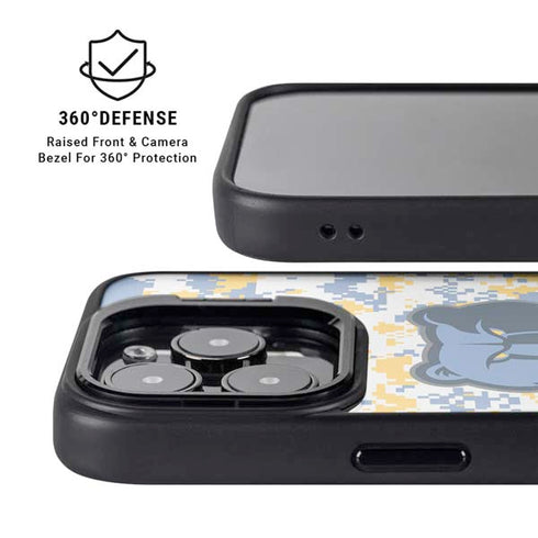NBA Memphis Grizzlies Digi Camo iPhone 13 Pro Kickstand Case