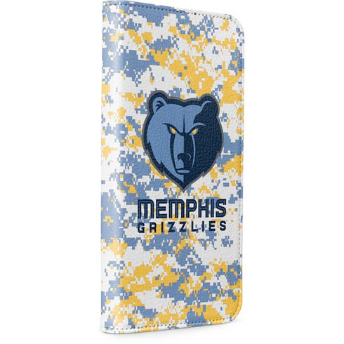NBA Memphis Grizzlies Digi Camo iPhone 15 Folio Case