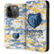 NBA Memphis Grizzlies Digi Camo iPhone 15 Pro Folio Case