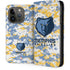 NBA Memphis Grizzlies Digi Camo iPhone 15 Pro Folio Case