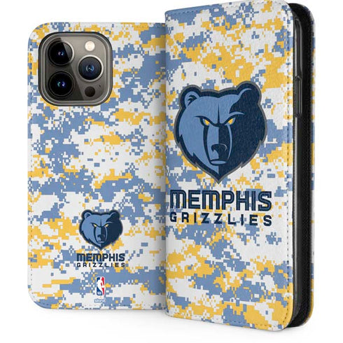 NBA Memphis Grizzlies Digi Camo iPhone Cases