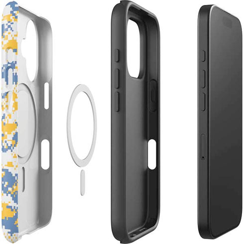 NBA Memphis Grizzlies Digi Camo iPhone 16 Magsafe Impact Case
