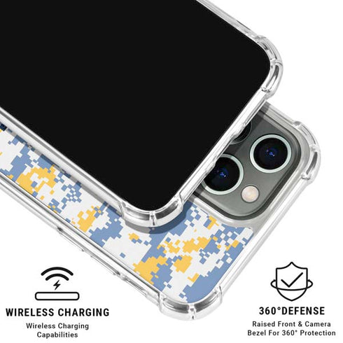 NBA Memphis Grizzlies Digi Camo iPhone 16 Pro Max Clear Case