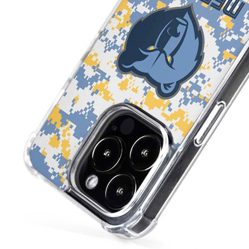 NBA Memphis Grizzlies Digi Camo iPhone 16 Pro Max MagSafe Case