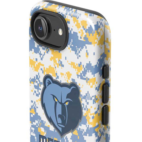 NBA Memphis Grizzlies Digi Camo iPhone 16e Impact Case