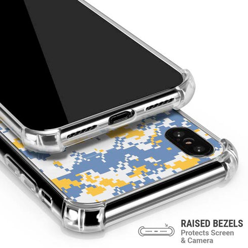 NBA Memphis Grizzlies Digi Camo iPhone X/XS Clear Case