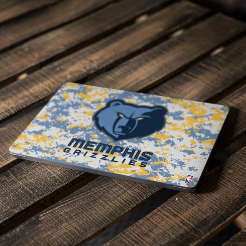 NBA Memphis Grizzlies Digi Camo Apple MacBook Air Skin
