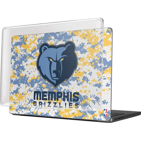 NBA Memphis Grizzlies Digi Camo MacBook Pro 14in (2021-24) Case plus Skin