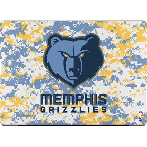 NBA Memphis Grizzlies Digi Camo Apple MacBook Pro 14-inch Skin