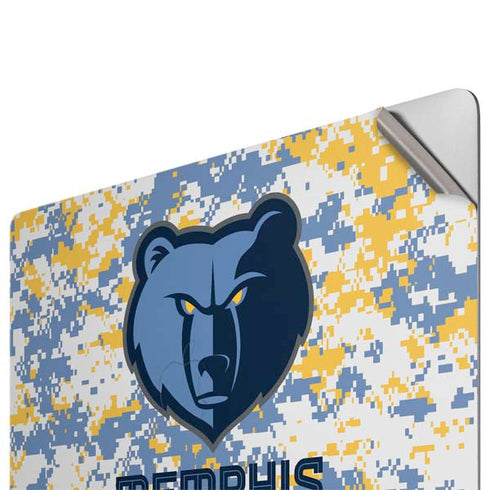 NBA Memphis Grizzlies Digi Camo Apple MacBook Pro 16-inch Skin