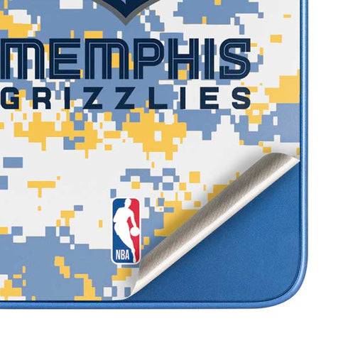 NBA Memphis Grizzlies Digi Camo Moto G Play 4G (2024) Skin