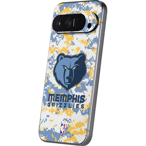 NBA Memphis Grizzlies Digi Camo Pixel 9 Pro XL Skin