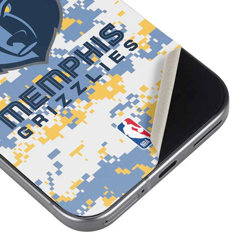 NBA Memphis Grizzlies Digi Camo Pixel 9 Pro XL Skin