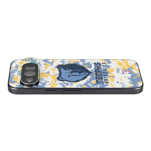 NBA Memphis Grizzlies Digi Camo Pixel 9 Pro XL Skin