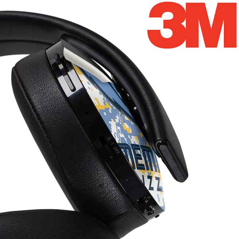 NBA Memphis Grizzlies Digi Camo PlayStation 4 Gold Wireless Headset Skin