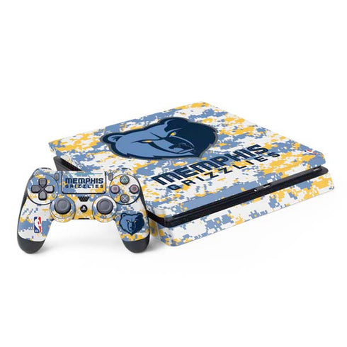 NBA Memphis Grizzlies Digi Camo PlayStation PS4 Skins