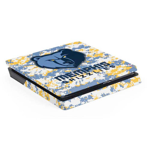NBA Memphis Grizzlies Digi Camo PlayStation PS4 Skins