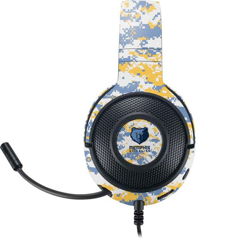 NBA Memphis Grizzlies Digi Camo Razer Kraken X Skin