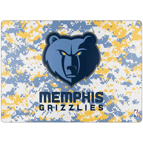 NBA Memphis Grizzlies Digi Camo Surface Laptop 7 13.8in Skin