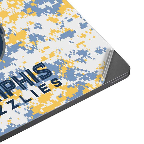 NBA Memphis Grizzlies Digi Camo Surface Laptop 7 13.8in Skin