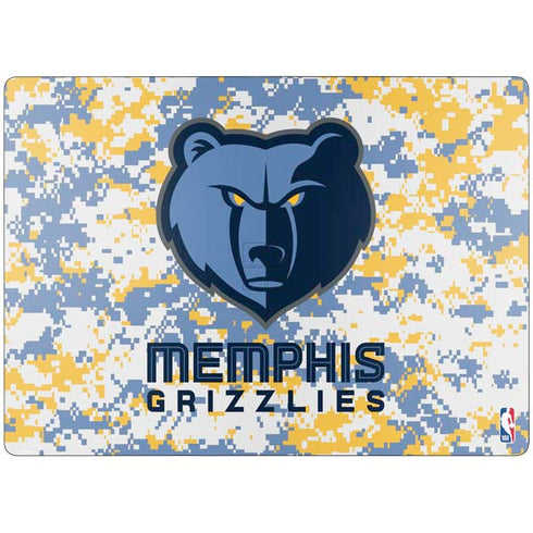 NBA Memphis Grizzlies Digi Camo Surface Laptop 7 15in Skin