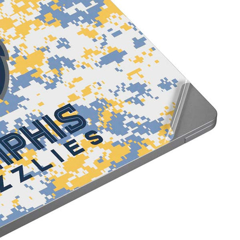 NBA Memphis Grizzlies Digi Camo Laptop Skins