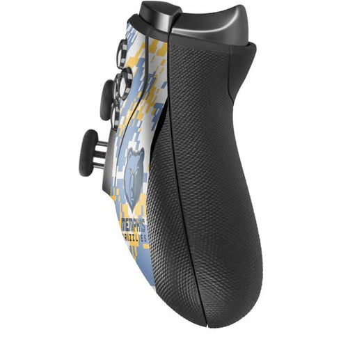 NBA Memphis Grizzlies Digi Camo Xbox Elite Wireless Controller Series 2 Skin