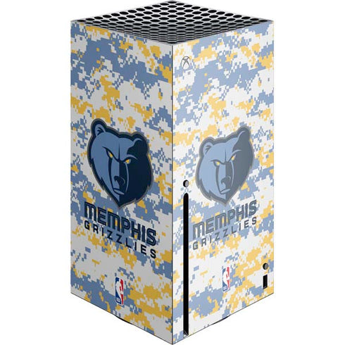 NBA Memphis Grizzlies Digi Camo Xbox Series X Skins