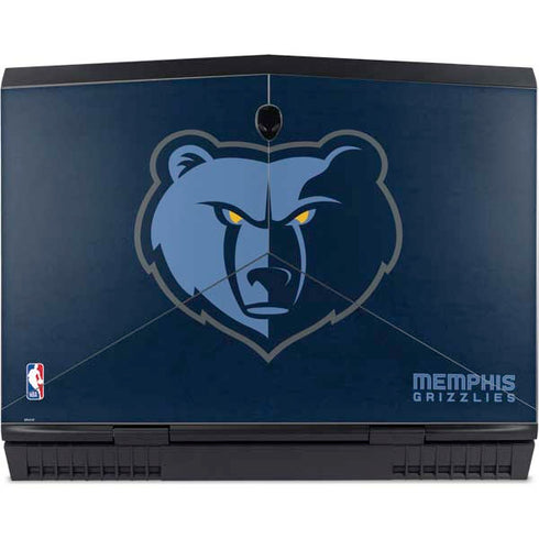 NBA Memphis Grizzlies Distressed Dell Alienware Skin