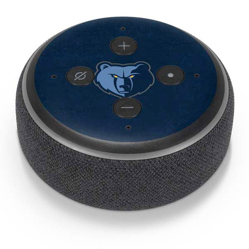 NBA Memphis Grizzlies Distressed Amazon Echo Dot Skin