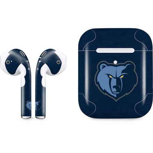 NBA Memphis Grizzlies Distressed Apple AirPods 2 Skin