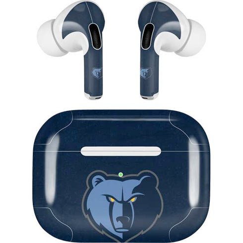 NBA Memphis Grizzlies Distressed Apple AirPods Pro Skin