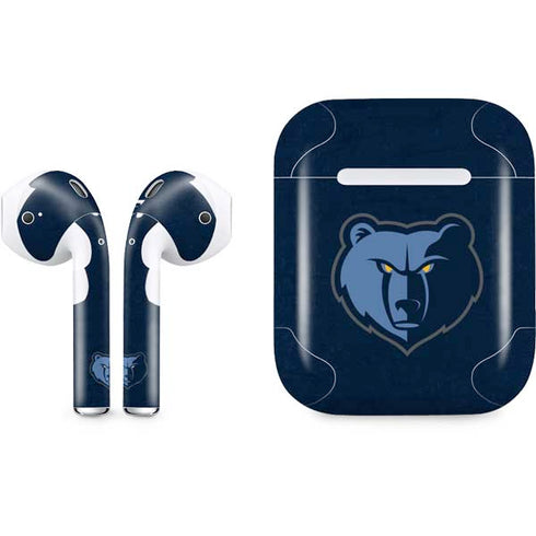 NBA Memphis Grizzlies Distressed Apple AirPods Skin