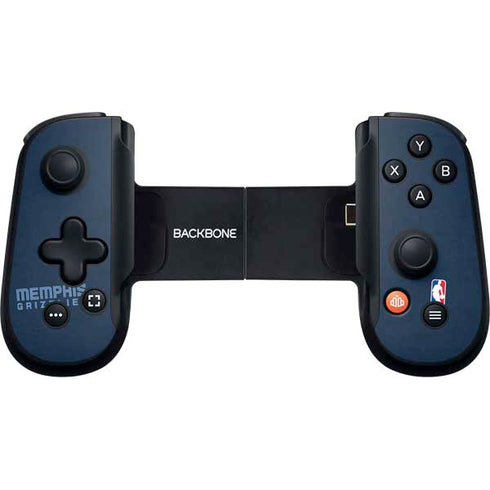 NBA Memphis Grizzlies Distressed Backbone One for iPhone Game Controller Skin