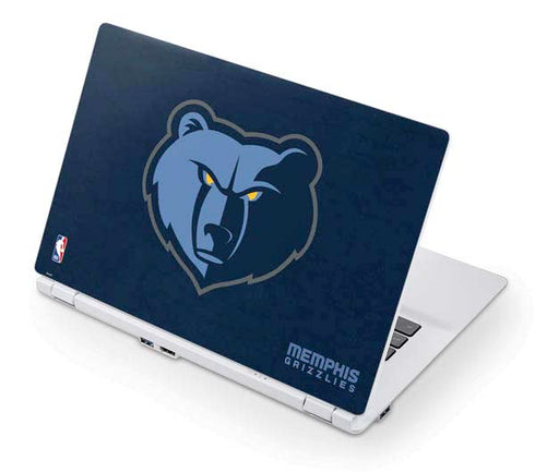 NBA Memphis Grizzlies Distressed Acer Chromebook Skin