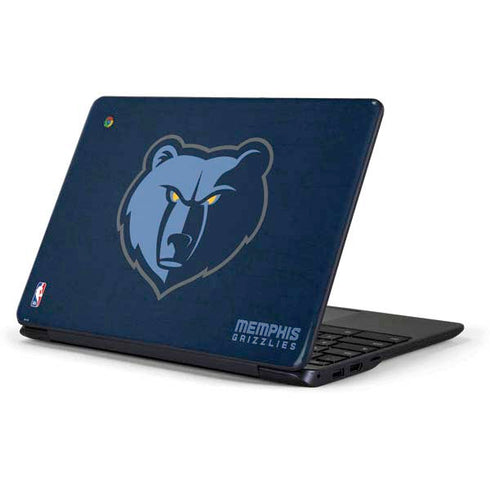 NBA Memphis Grizzlies Distressed Samsung Chromebook Skin