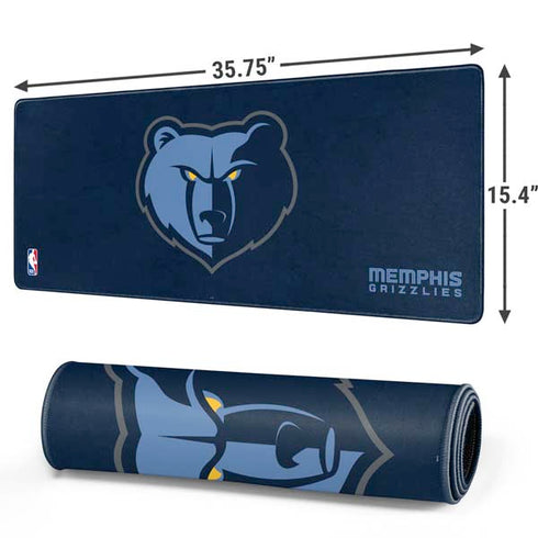 NBA Memphis Grizzlies Distressed Gaming Mouse Pad