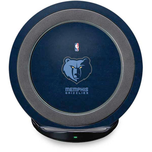 NBA Memphis Grizzlies Distressed Fast Charge Wireless Charging Stand Skin